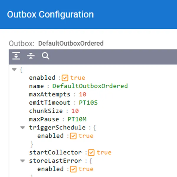 Outbox Configuration 